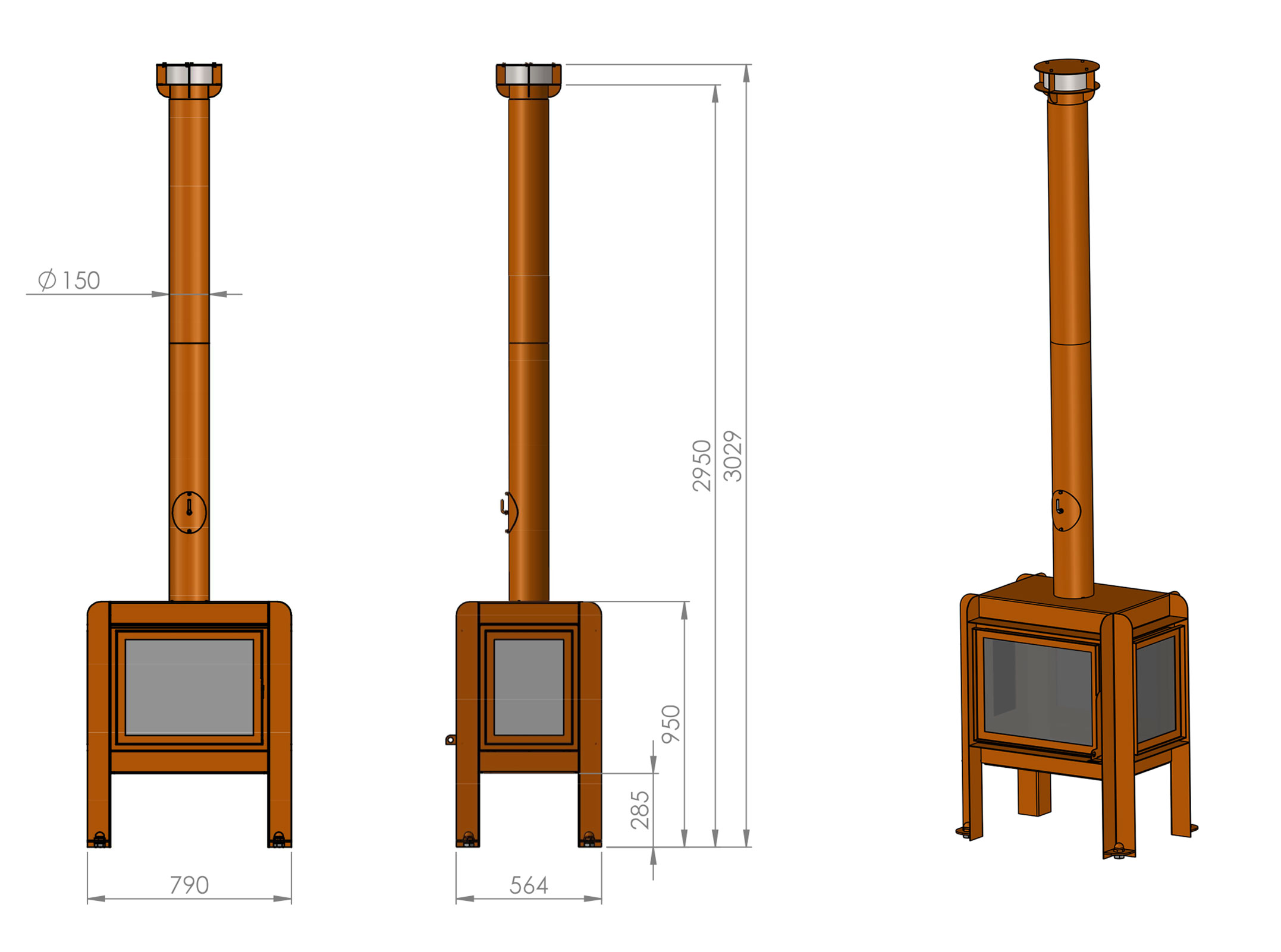 FENNEK_80_zahradny_krb_z_cortenovej_ocele_2_technicky_listPROXIMA_store